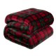 Warm Reversible Double Blanket Throw Ruhhy 24826, 160x200 cm