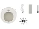 Robot Vacuum Cleaner with Mopping Function Cordless Automatic Sweeper