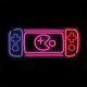 Game Controller LED Neon Sign Wall Light FPNE27 Forever Light, Multicolor