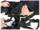 Car Trunk Backseat Organizer Black