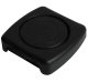 Folding car cup holder for drinks up to 7.5 cm diameter, black