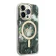 Apple iPhone 14 Pro 6.1\'\' Guess Jungle MagSafe Case Cover + Charger (GUBPP14LHJEACSA), Green