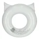 Inflatable swimming ring for kids, fox design, 80 cm, up to 60 kg