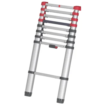 Hailo T80 FlexLine Telescopic Ladder, 9 Rungs