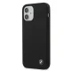BMW iPhone 12 mini Case Silicone Signature, Black
