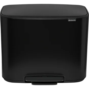 Pedal Bin Brabantia Bo 33 L (3 x 11 L), Black