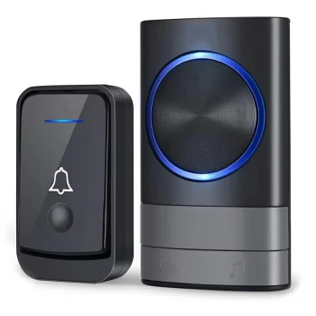 Wireless Doorbell Elegance, 200 m Range, 45 Melodies