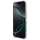 Karl Lagerfeld Karl & Choupette Head Pins Saffiano MagSafe iPhone Air Case - Pink