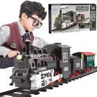 Kids Electric Train on Tracks with Sound and Light