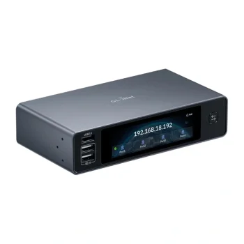 GL.iNet Comet X (GL-RM4PE) 4-Port Remote KVM Switch, 4K PoE