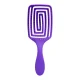 Activeshop O-327 Flexible Hair Brush Purple