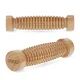 4Fizjo Wooden Massage Roller for Body, Feet and Hands, Brown