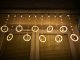 LED Window Curtain Lights with Stars and Figures 3m 125 LED, Warm White