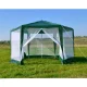 Garden Gazebo Tent with Mosquito Net 2x2x2 m MultiGarden, Green
