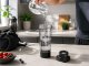 Electric USB Shaker with Magnetic Phone Holder, 700ml, Black