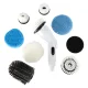 Electric Spin Scrubber with 9 Replaceable Brush Heads