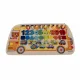 Kruzzel 6-in-1 Wooden Puzzle and Sorter for Kids