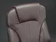 Sofotel Eg-222 Faux Leather Office Chair, Brown