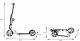 Bauerkraft G-117 Folding City Scooter for Kids and Teens, 200mm Wheels