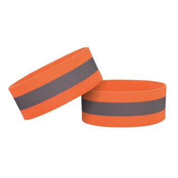 Hurtel Reflective Armband for Running and Cycling, 4cm, Orange