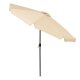 Large Garden Umbrella 3m with Crank and Tilt MultiGarden, Beige