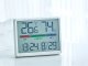 Electronic weather station with thermometer, hygrometer, LCD display, white