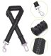 Adjustable Dog Car Seat Belt Safety Leash Xline, Black