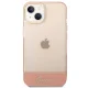 Guess Translucent Case for iPhone 14 Plus, Pink