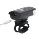 RALLEX LED Bicycle Light Set (Front and Rear), USB, Black