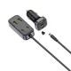 Baseus BackseatPal L1 110W Car Charger 3 x USB-A + 3 x USB-C with 1.5m Extension Cable - Black