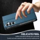 Samsung Galaxy A35 ( SM-A356E/DS ) LC.IMEEKE PU Leather Wallet Protective Book Case Cover, Blue