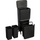 Brabantia SortUp Hi 20+25L Recycling Waste Bin, Dark Grey