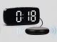 Electronic Alarm Clock with Vibration Pad and LED Display