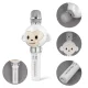 Kids Karaoke Microphone Maxlife Animal MX-100 with Bluetooth Speaker, White