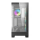 Computer Case DarkFlash K430 with 6 Fans, Black
