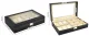 Iso Trade Watch and Glasses Organizer Box, Black