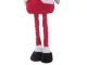 Christmas Gnome with Telescopic Legs, 60-100 cm, Red