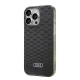 Audi iPhone 16 Pro Max Case IML Stitching Pattern MagSafe, Black