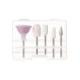 Beautylushh 00025805 Cordless Nail Drill with 6 Bits, White/Rosegold