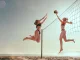 Volleyball Net with Tension Rope and Bag 9.5x1m, White