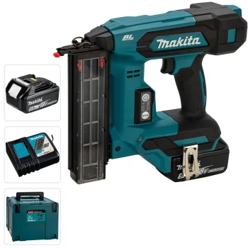 Makita DBN501RTJ 18V Cordless 50 mm Brad Nailer (2x 5.0 Ah)