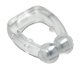 Magnetic anti-snoring nose clip transparent