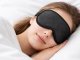 Magnetic Blackout Sleep Mask Adjustable Travel Eye Mask, Black