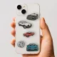 TFO 3D Stickers Fast Cars, Pack of 5