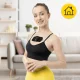4FIZJO geliniai elektrodai elektrostimuliatoriui EVO 3in1, 12x6 cm, 2 vnt., juodi