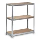 Humberg HR-814 Metal Shelving Unit 222x90x40 cm, 900 kg