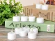 Battery Operated LED Candle with Flame Effect for Grave and Decor