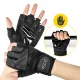 4FIZJO PRO Training Gloves with Wrist Support L Black