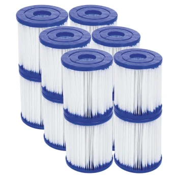 Pool Filter Pump Cartridges Bestway 58093 Type I, 12 Pack