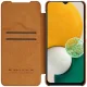 Samsung Galaxy A14 5G (SM-A146) / 4G (SM-A145F/DSN) Nillkin Qin Leather Book Case Cover, Brown